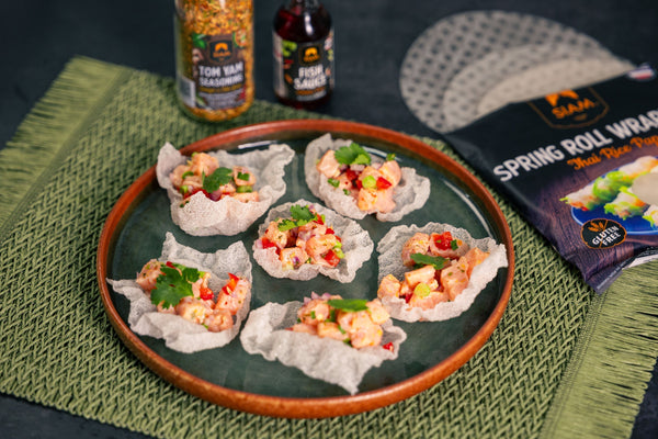 Thai Crispy Salmon Bites