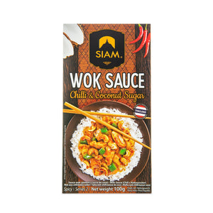 Wok Sauce Chilli & Coco Sugar 100g - deSIAMCuisine (Thailand) Co Ltd