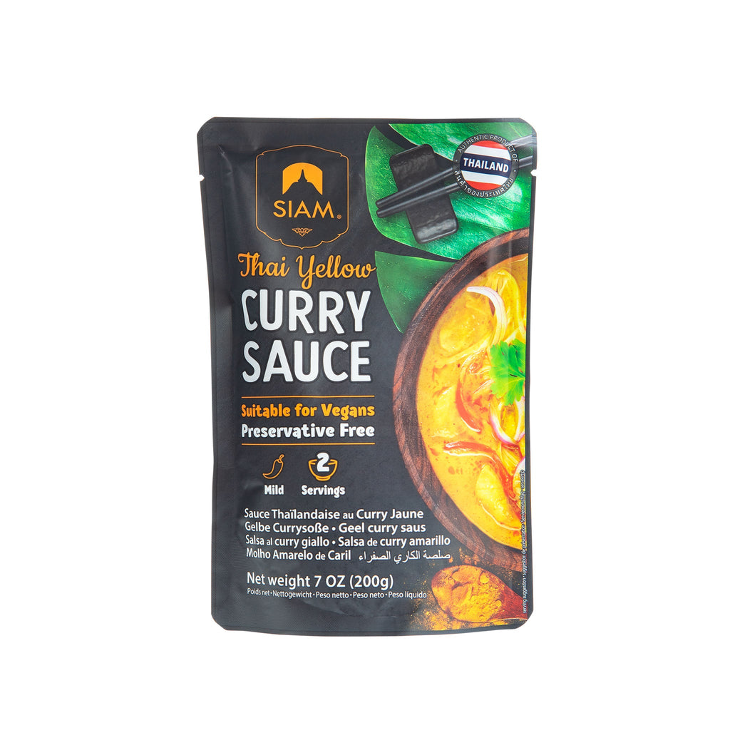 Yellow Curry Sauce 200g - deSIAMCuisine (Thailand) Co Ltd